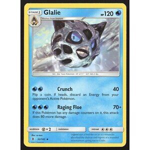 Glalie  32/145 Guardians Rising Regular Uncommon Pokemon HP